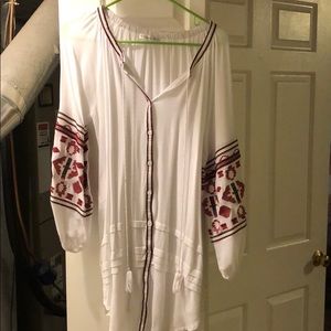 Amazon R. Vivimos White Boho Dress